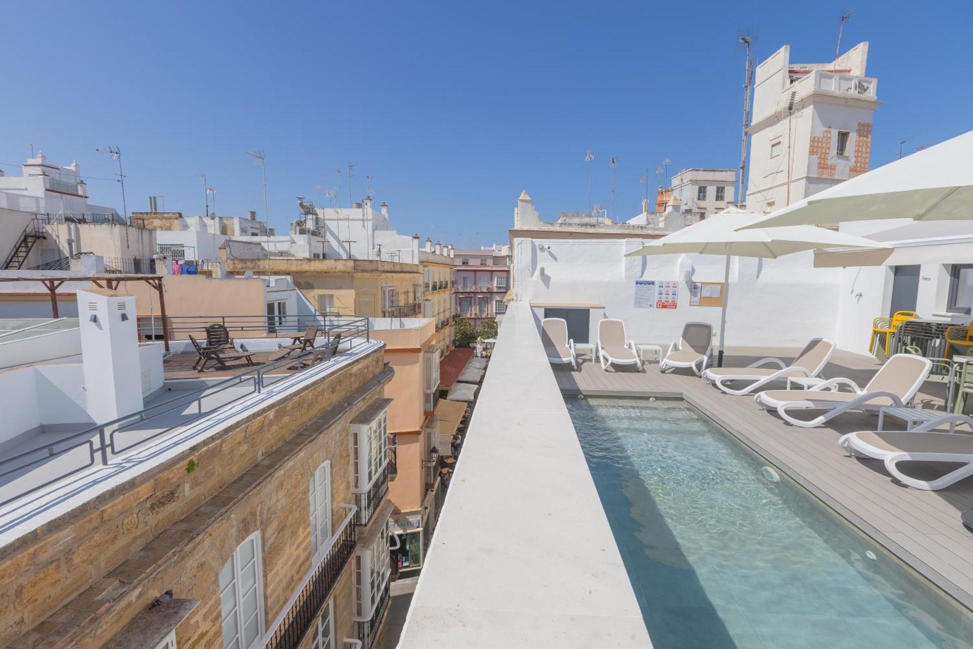 Hotel Soho Boutique Columela Cádiz Exterior foto