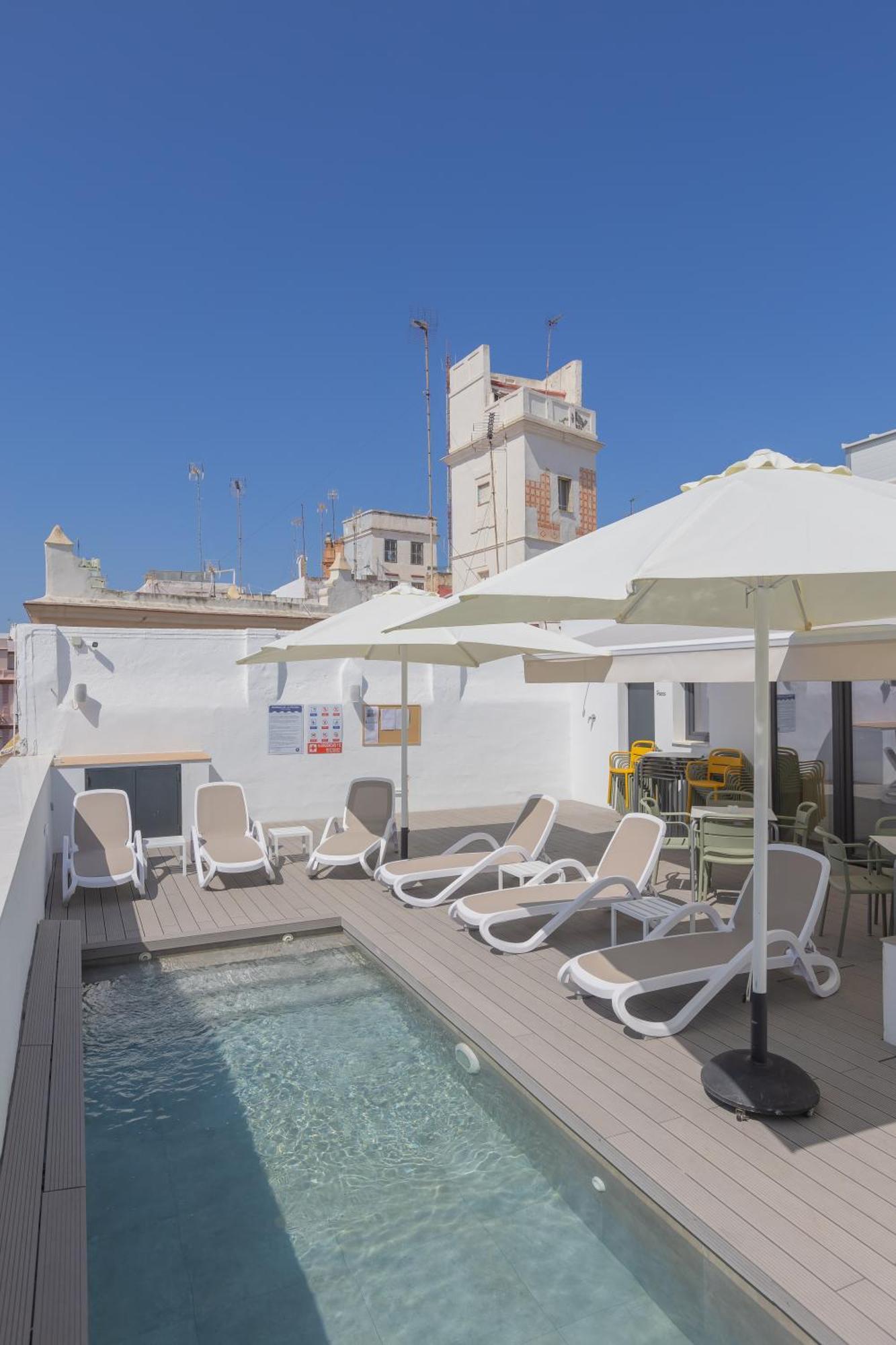 Hotel Soho Boutique Columela Cádiz Exterior foto